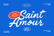 Saint Amour Duo Font