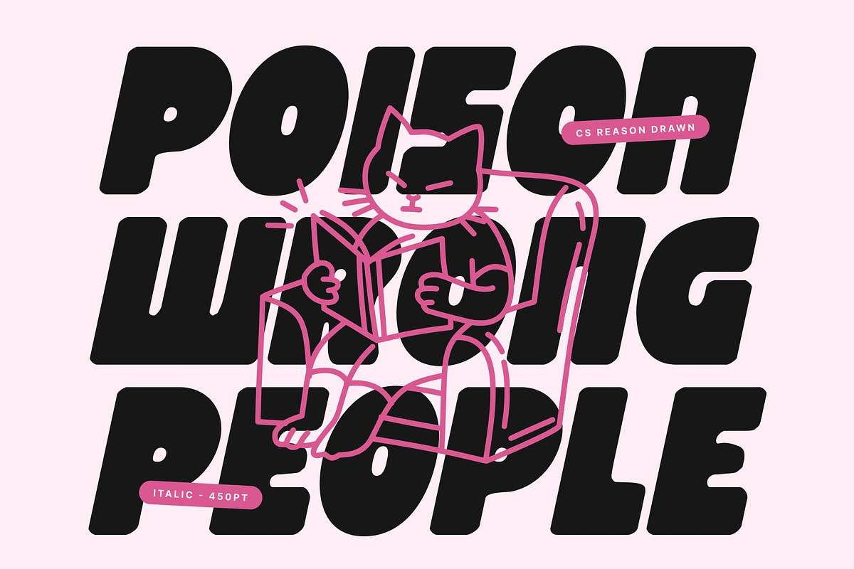 CS Stoner Drawn, a Sans Serif Font by Craft Supply Co. (Photo 7 of 8)