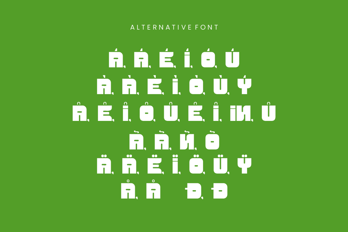 Onireak - Condensed Font, a Sans Serif Font by QR Design Studio (Photo 5 of 8)