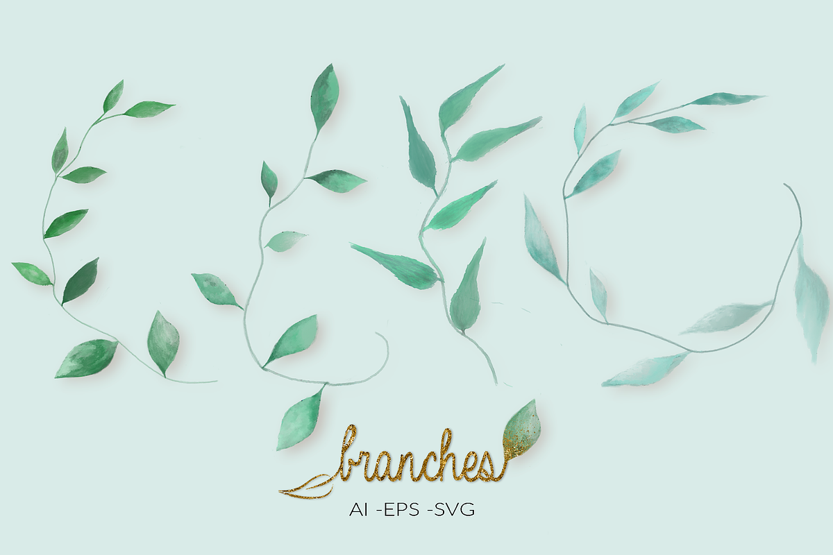 Branches & Splatter Kit, a Brush Add-On by PandoraDreams (Photo 27 of 38)