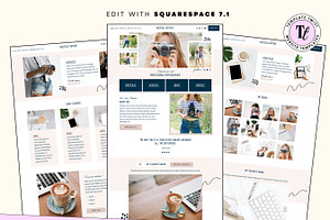 Squarespace Template Photographer