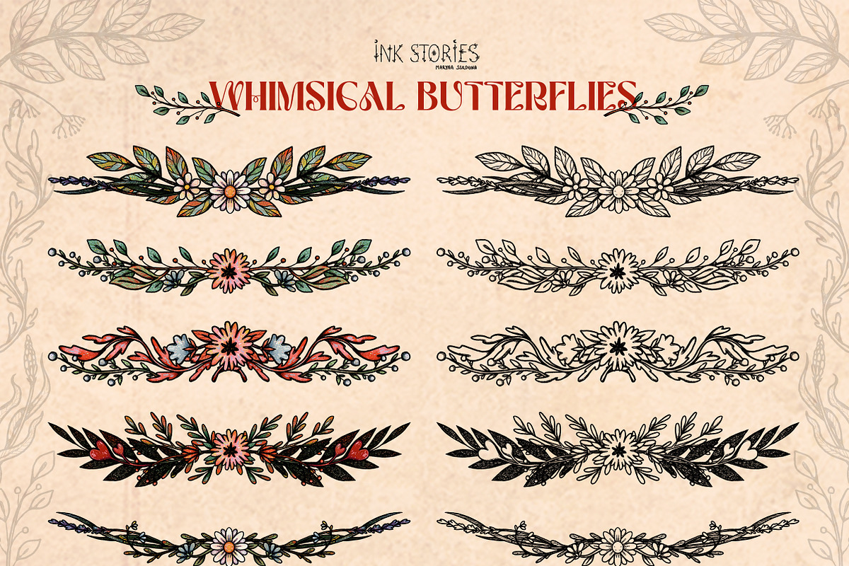 Whimsical Butterflies Boho Aesthetic, an Animal Illustration by Ink Stories (Photo 14 of 15)