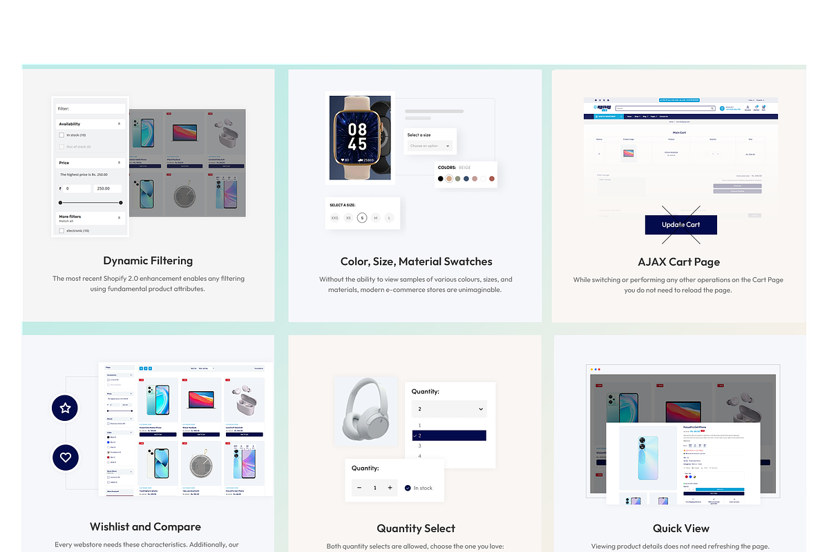 Electronic and Gadget Shopify Theme, a Shopify Template by LogicGo Shopify Experts (Photo 6 of 6)