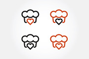 Chef-Heart - Chef & Cooking Logo, a Branding & Logo Template by Creattlle (Thumbnail 4 of 4)