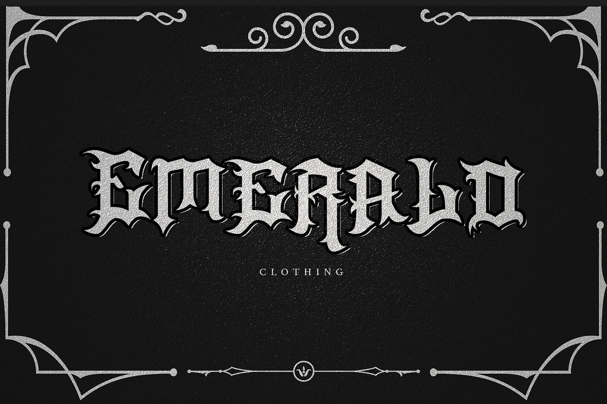 Shock Fest - Blackletter Font, a Blackletter Font by Arendxstudio (Photo 2 of 8)