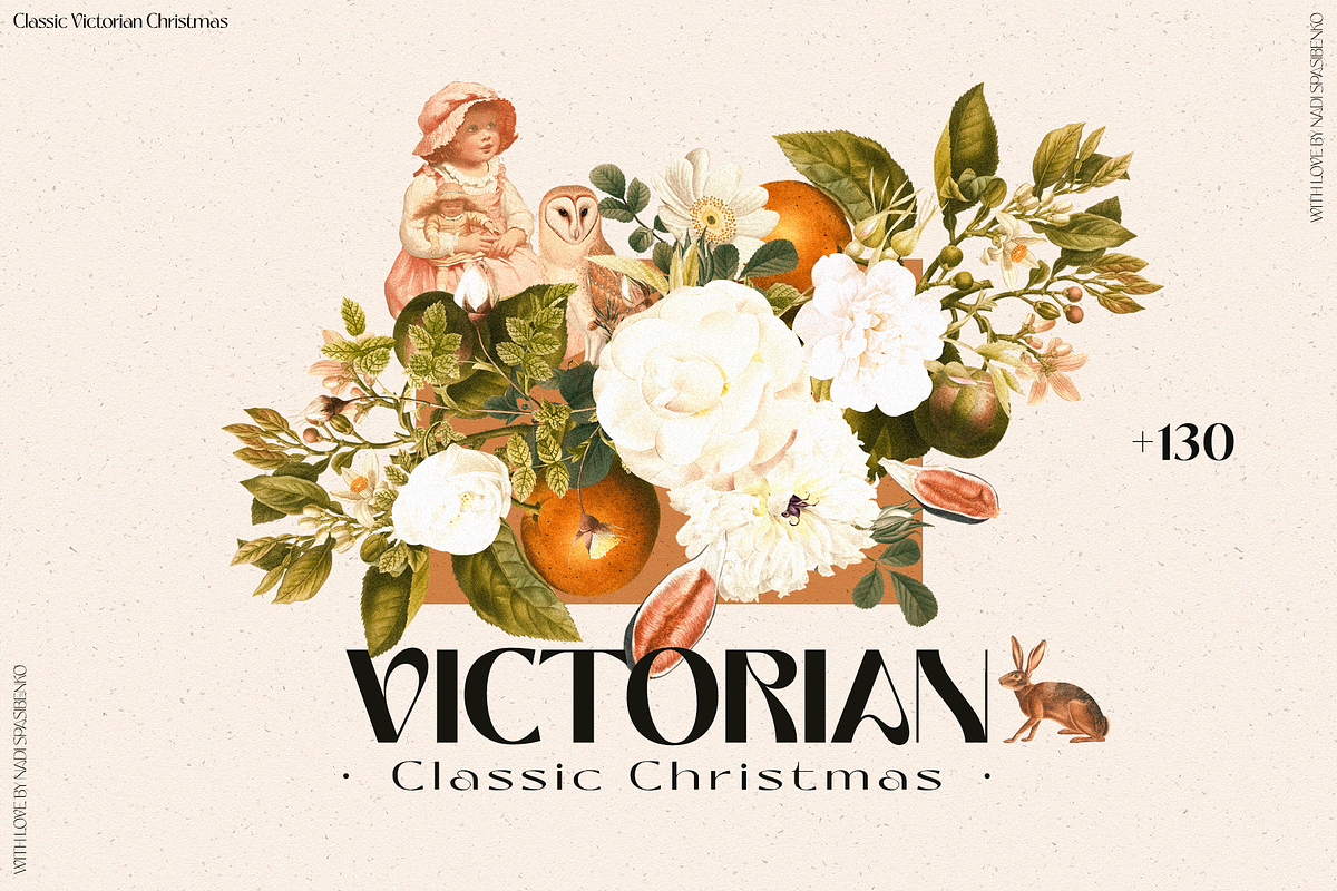 Victorian Classic Christmas, an Animal Illustration by nadispasibenko (Photo 1 of 20)