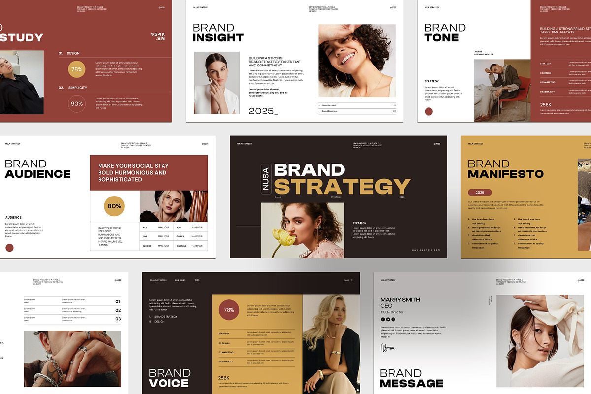 Nusa Brand Strategy Presentation, a Presentation Template by Studio Artisan (Photo 2 of 10)