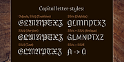 Kuschelfraktur, a Blackletter Font by Catharsis Fonts (Thumbnail 6 of 8)