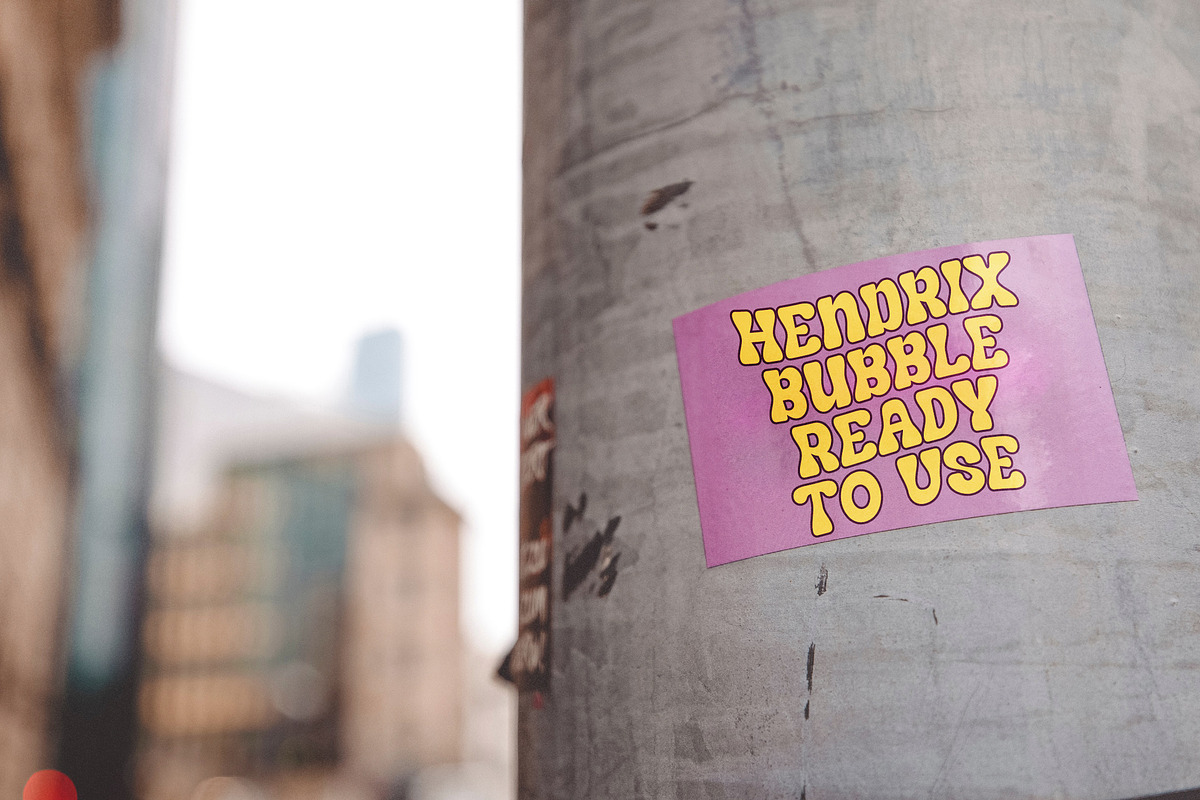 Hendrix Bubble Groovy Retro Display, a Serif Font by Storytype Studio (Photo 4 of 15)