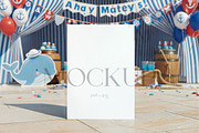 Ahoy Matey Invitation Mockup, a Product Mockup by TatiMockup (Thumbnail 1 of 4)