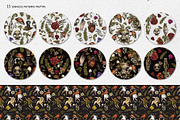 Birth Flowers & Birthstone Clipart, an Illustration by Belusuab (Thumbnail 13 of 16)