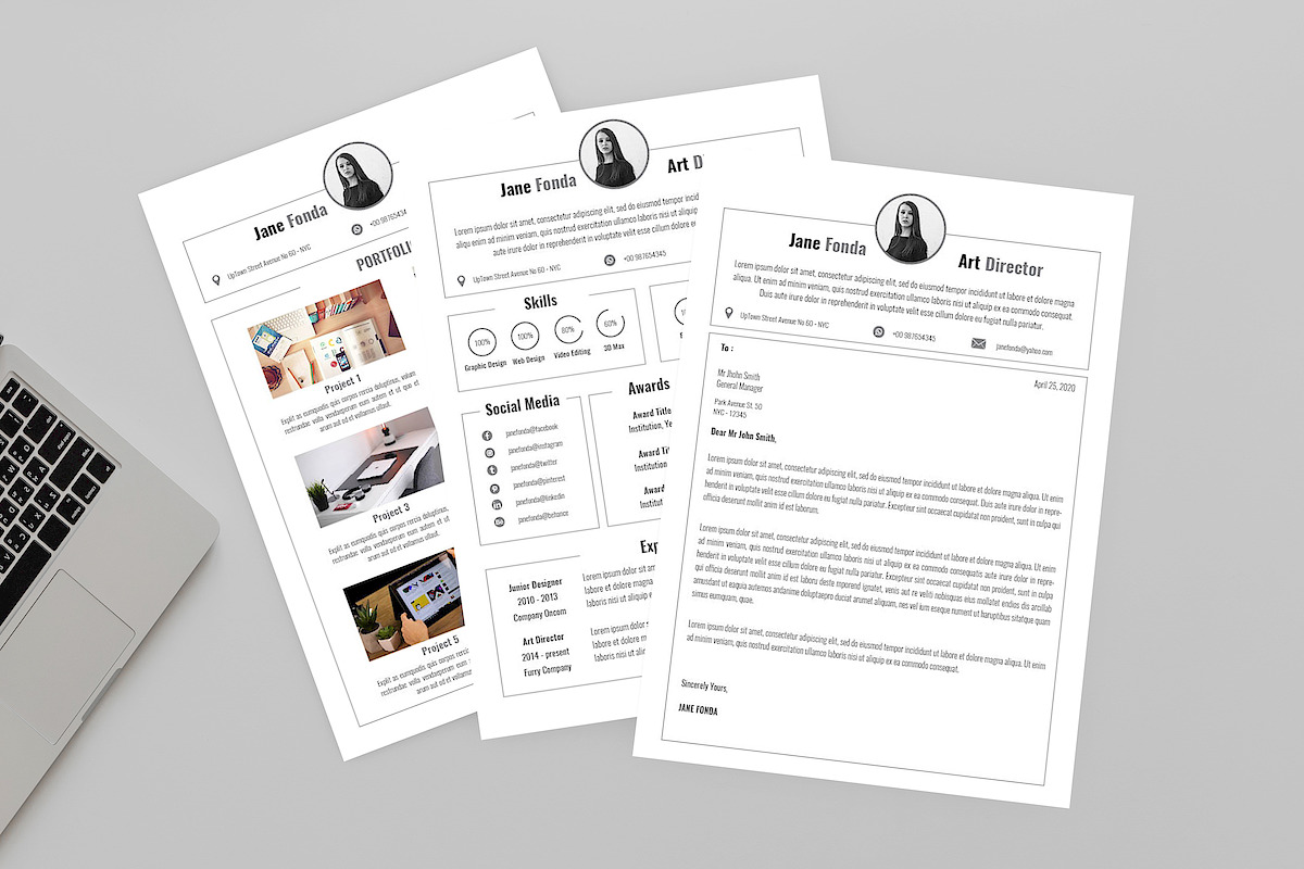CV Expensive Resume Designer, a Resume Template by AQR Studio