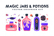 Magic Jars and Potions Kit, a Graphic by Elevens (Thumbnail 1 of 6)