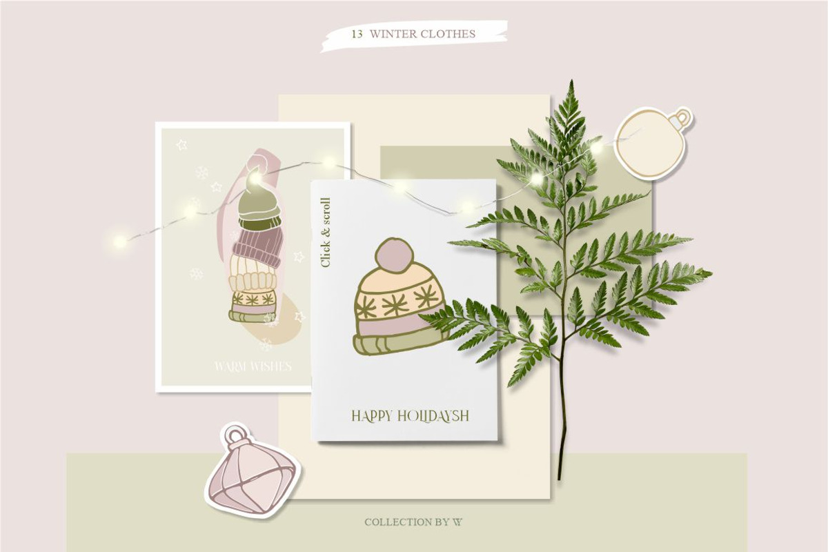 Christmas Scene Generator, an Object Graphic by Collection by VY (Photo 4 of 13)