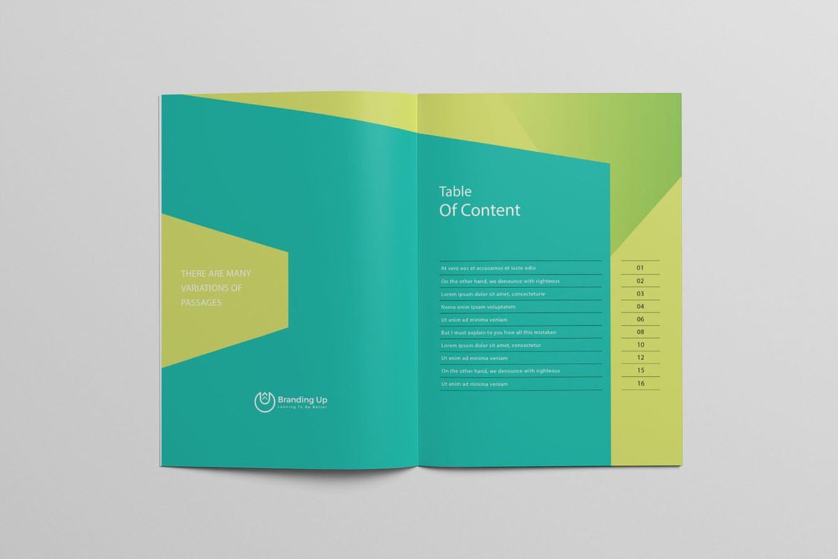 Company Profile Template WORD & INDD, a Brochure Template by Taiffco (Photo 8 of 8)