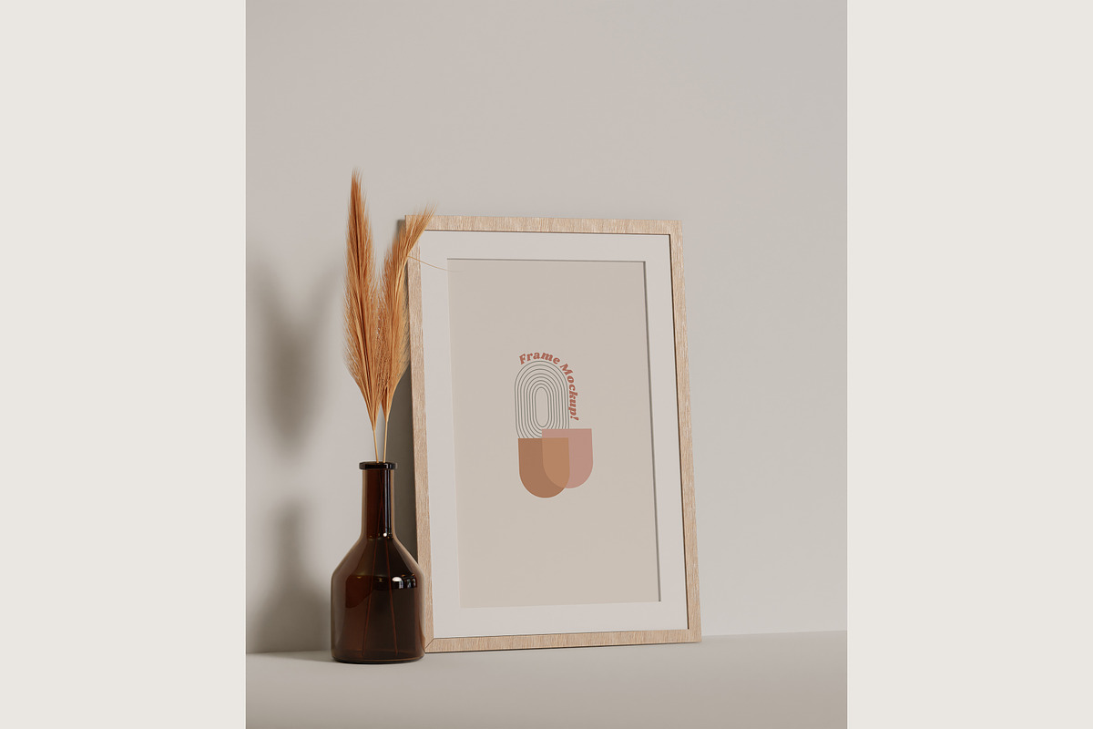 Aesthetic frame mockup, a Product Mockup by mockupocka (Photo 10 of 14)