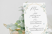Geometric Wedding Invitation, an Invitation Template by Aarley Kaiven (Thumbnail 4 of 6)