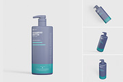 shampoo bottle mockup, a Packaging Mockup by tiyasprabawa (Thumbnail 1 of 5)