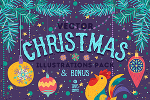 Christmas Illustrations Pack