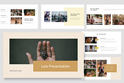 Loio : Nonprofit Event Google Slides, a Presentation Template by Punkl Camp (Thumbnail 1 of 16)