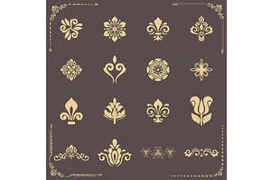 Set of Classic Orient Seamless, a Pattern Graphic by FineArtStudio