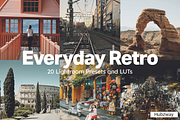 20 Everyday Vintage Lightroom Preset, a Preset Add-On by skybluecreative (Thumbnail 1 of 11)
