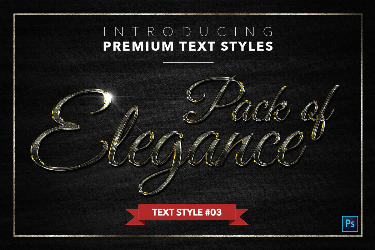 Elegance #1 - 15 Text Styles preview 4