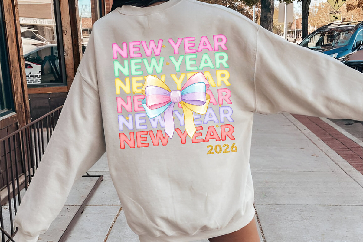 New Year Coquette Bow Png, an Illustration by SinaCreation (Photo 2 of 11)