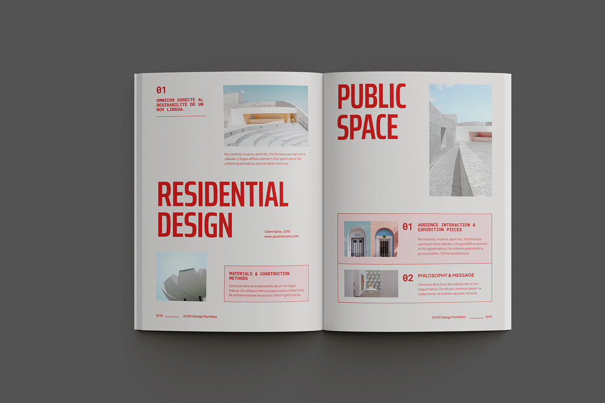 Clean Minimalist Portfolio preview 6