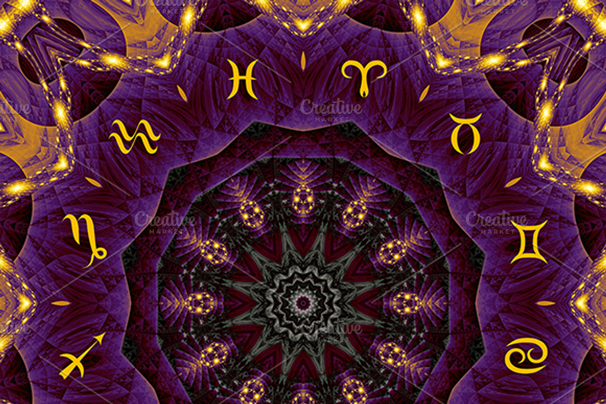30 mystic zodiac signs circles, an Object Graphic by tkdesign (Photo 8 of 31)