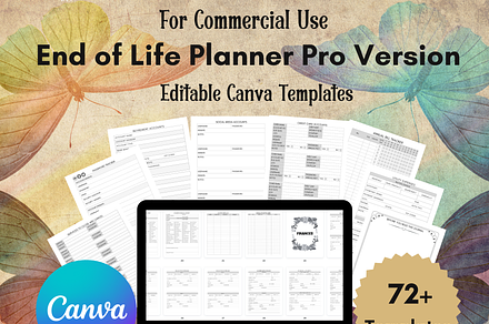 End of Life Planner Templates, a Brochure Template by LA Design