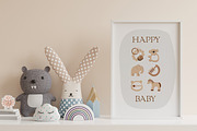 Boho Baby World Clipart, a Decorative Illustration by JT_Design_Art (Thumbnail 7 of 11)