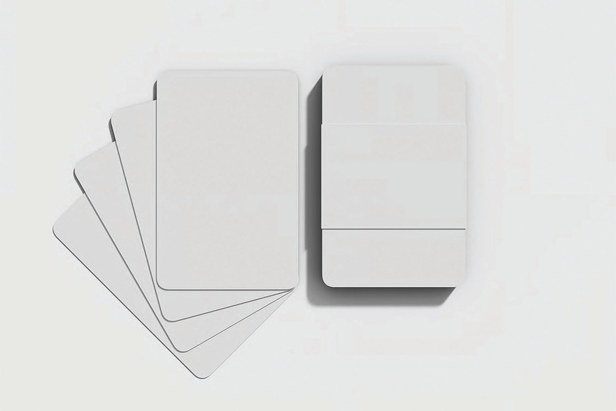 Playing Cards Mockup, an Advertising Mockup by skybluecreative (Photo 2 of 3)