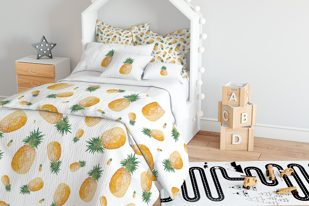 Watercolor Fruit Patterns, a Pattern Graphic by Spirit of Colors (Photo 7 of 8)
