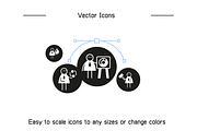 Funny Office Employee Stick Figures, a Work Illustration by Designfour (Thumbnail 8 of 8)