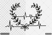 Heartbeat SVG PNG Design Bundle, an Illustration by Actual Pixel (Thumbnail 5 of 12)