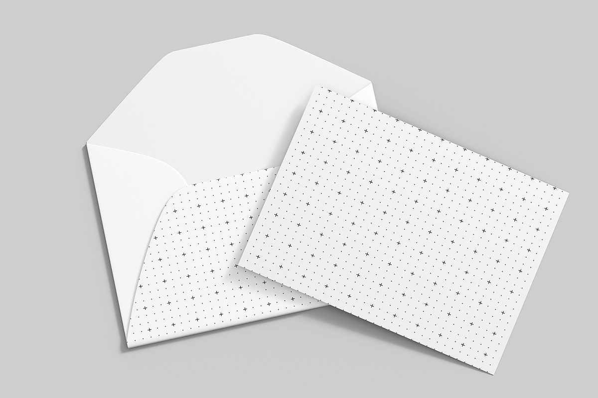 Greeting Card Mockup with Envelope, a Product Mockup by graphypix (Photo 4 of 4)
