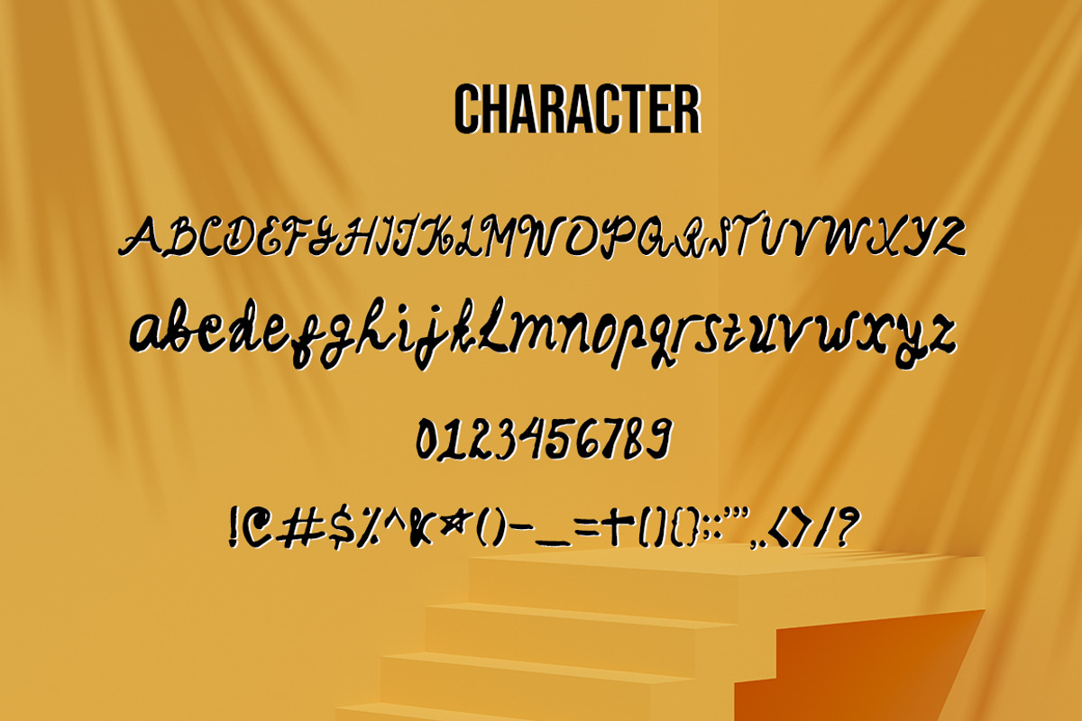 HELDO - Elegant Handwritten Font, a Script Font by Naistudio (Photo 2 of 7)