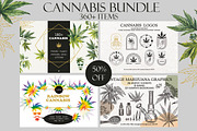 RAINBOW CANNABIS, a Decorative Illustration by Elena_Sedova (Thumbnail 12 of 12)