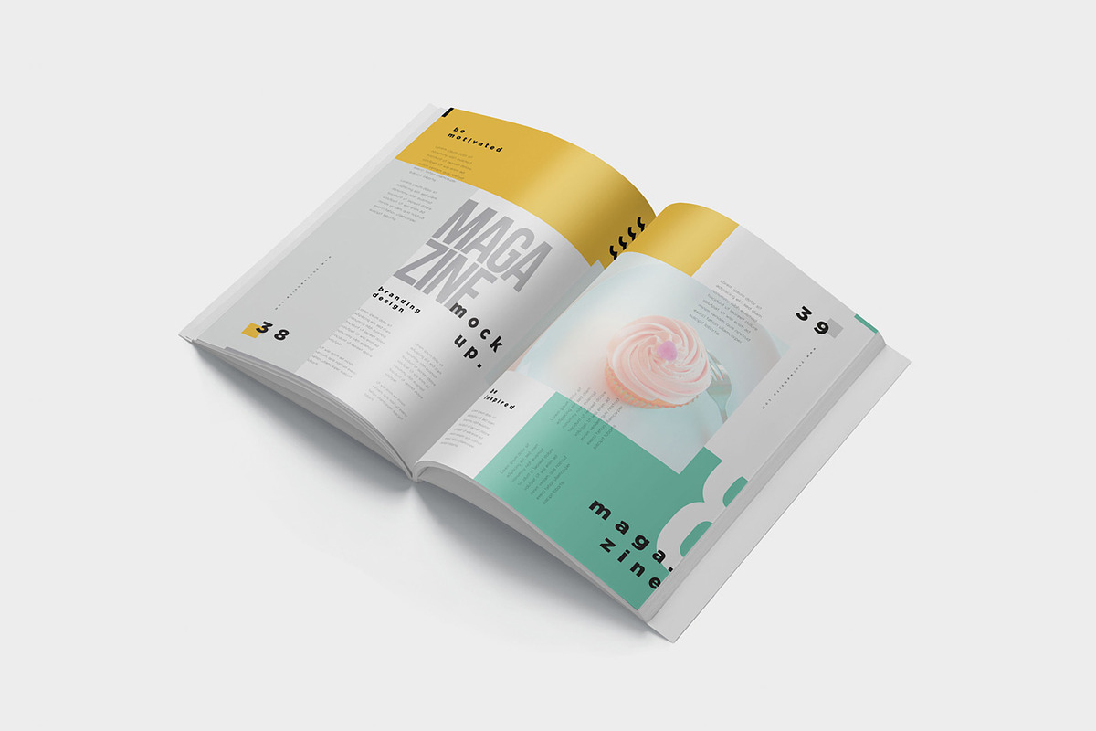 US Letter Size Magazine Mockups, a Books & Magazine Mockup by GfxFoundry