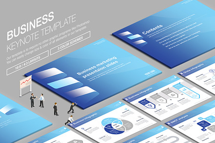 Business Keynote Template vol.16