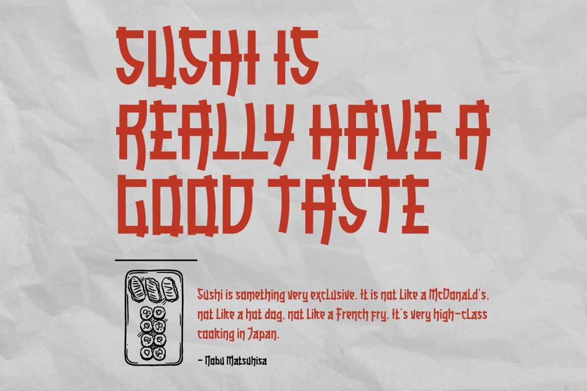 RAMISA Faux Japanese Font, a Font by twinstd (Photo 5 of 10)