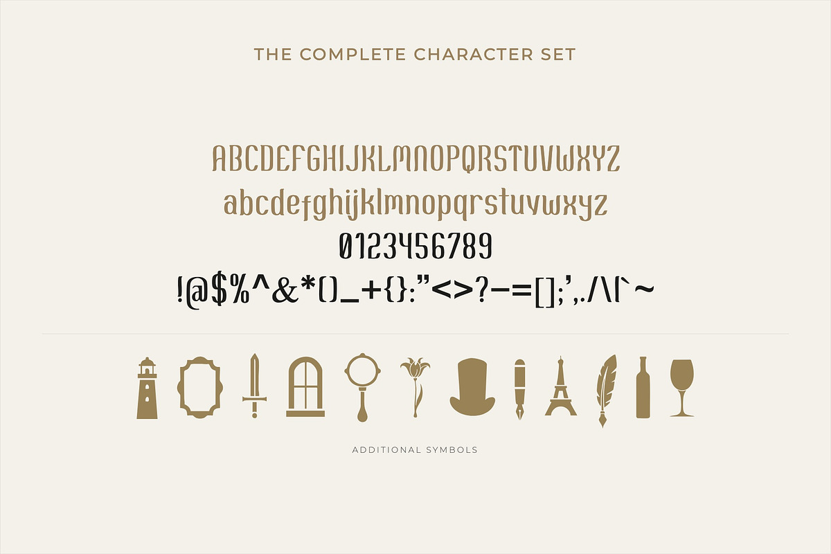 Eternal Gold Decorative Font, a Handwritten Font by Graphic Spirit (Photo 2 of 8)