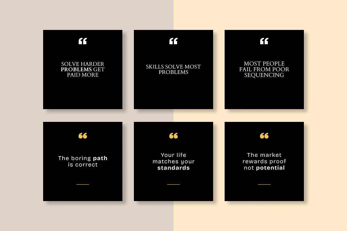 50 INSPIRING INSTAGRAM TEMPLATE, a Social Media Template by RB Boutique (Photo 5 of 10)
