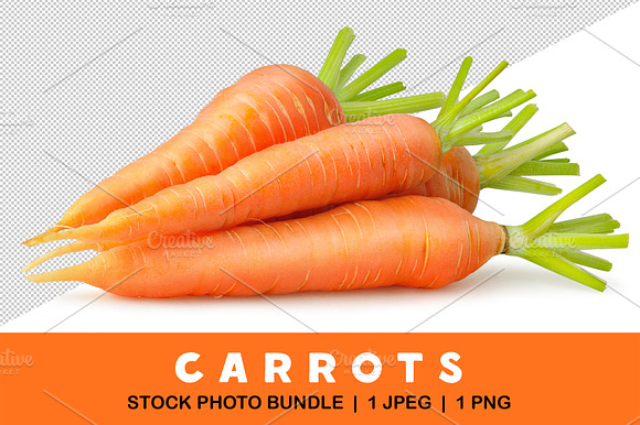 Pile Of Fresh Carrots