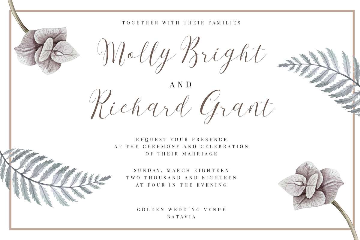 First Choice - Wedding Calligraphy preview 5