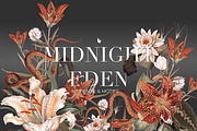 Midnight Eden Seamless Patterns, a Pattern Graphic by LEAFure (Thumbnail 1 of 13)