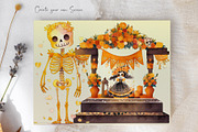 Watercolor Diá de Muertos Set, a Seasonal Illustration by Dazzling Art Boutique (Thumbnail 8 of 9)