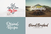 KaiyaLand Brush, a Script Font by Typia Nesia (Thumbnail 6 of 9)