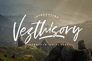 Vezthisory - Handwritten Font, a Script Font by StringLabs (Thumbnail 1 of 9)